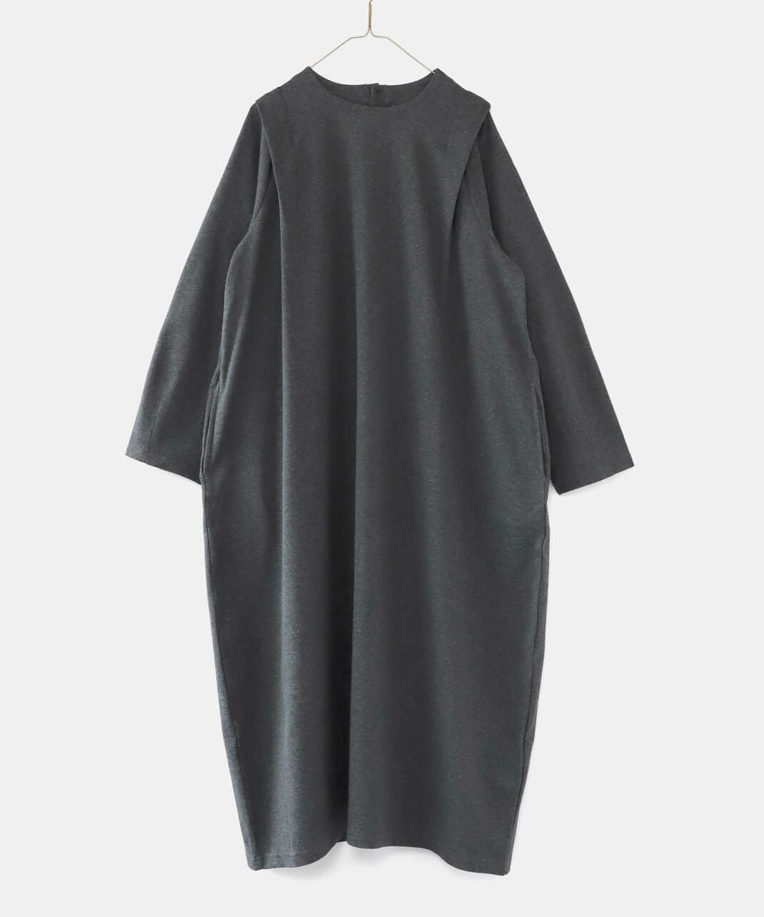 le ciel de demainコットンジャージーのカットソーワンピース