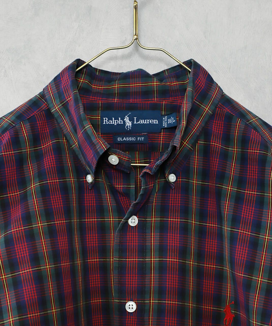 RALPH LAUREN古着コットンチェックシャツ 245 | mumokutekiオンライン