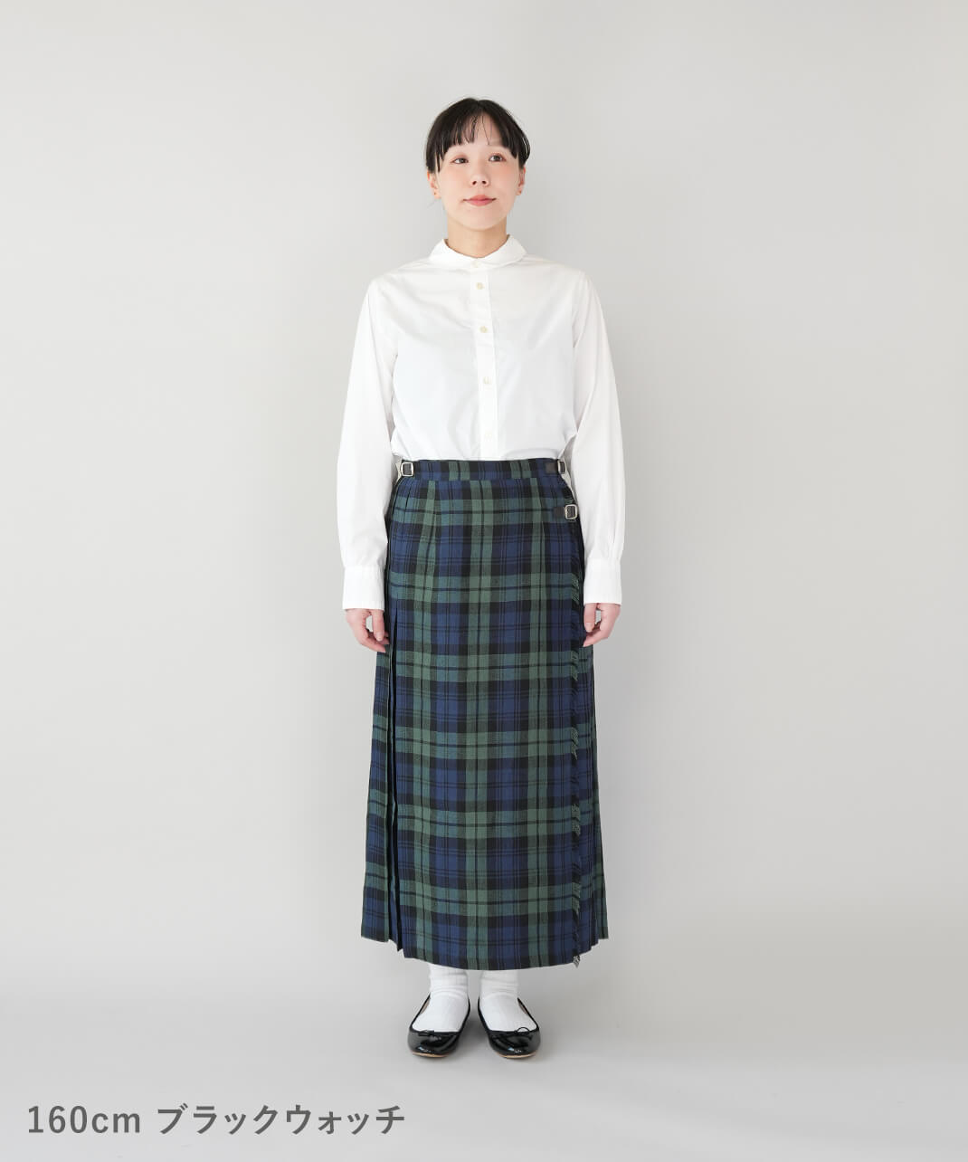 O'NEIL OF DUBLINリネンのアイルランドキルトスカート | mumokuteki