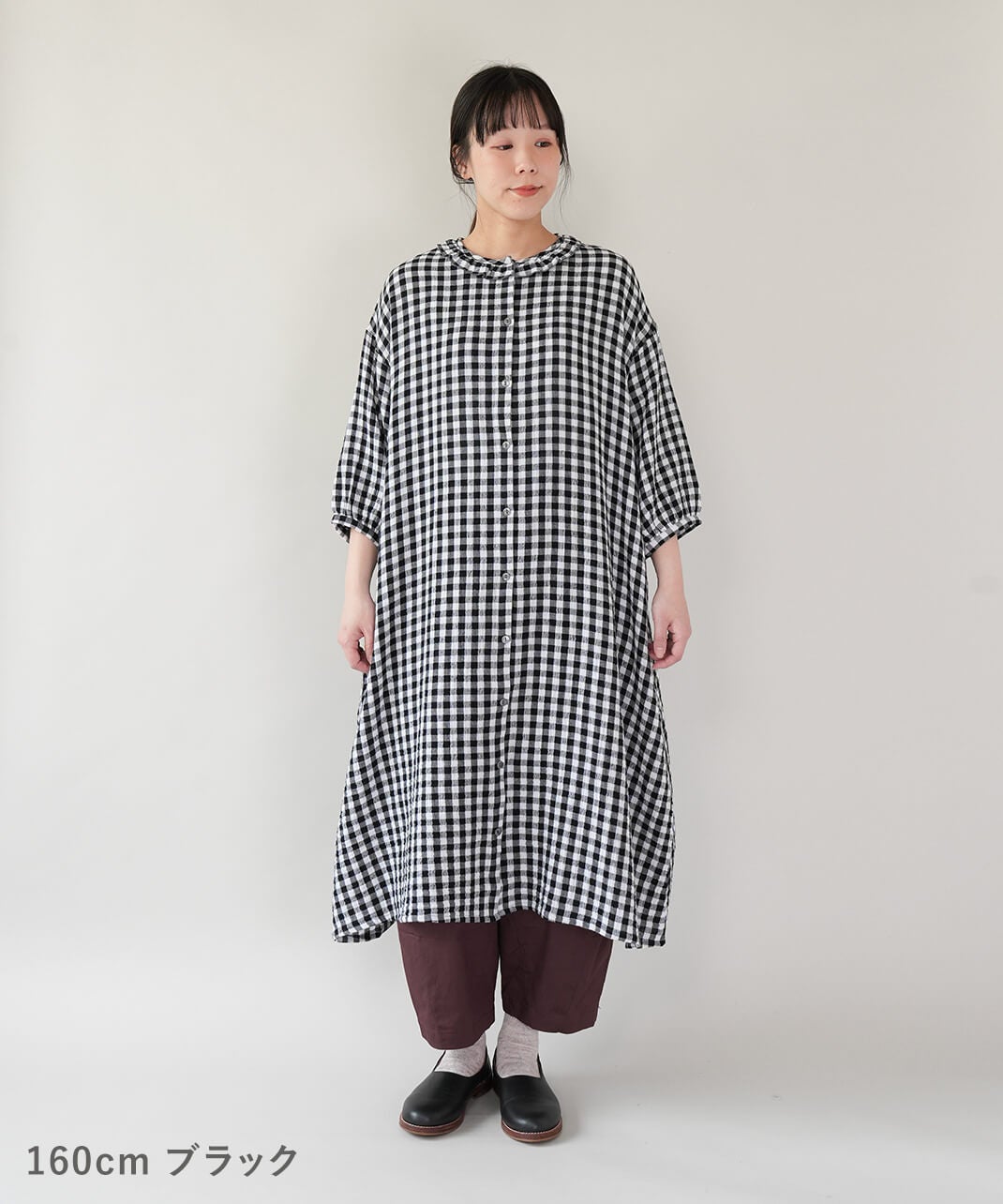 20%off】mumokutekiコットンダブルガーゼのフリルワンピース