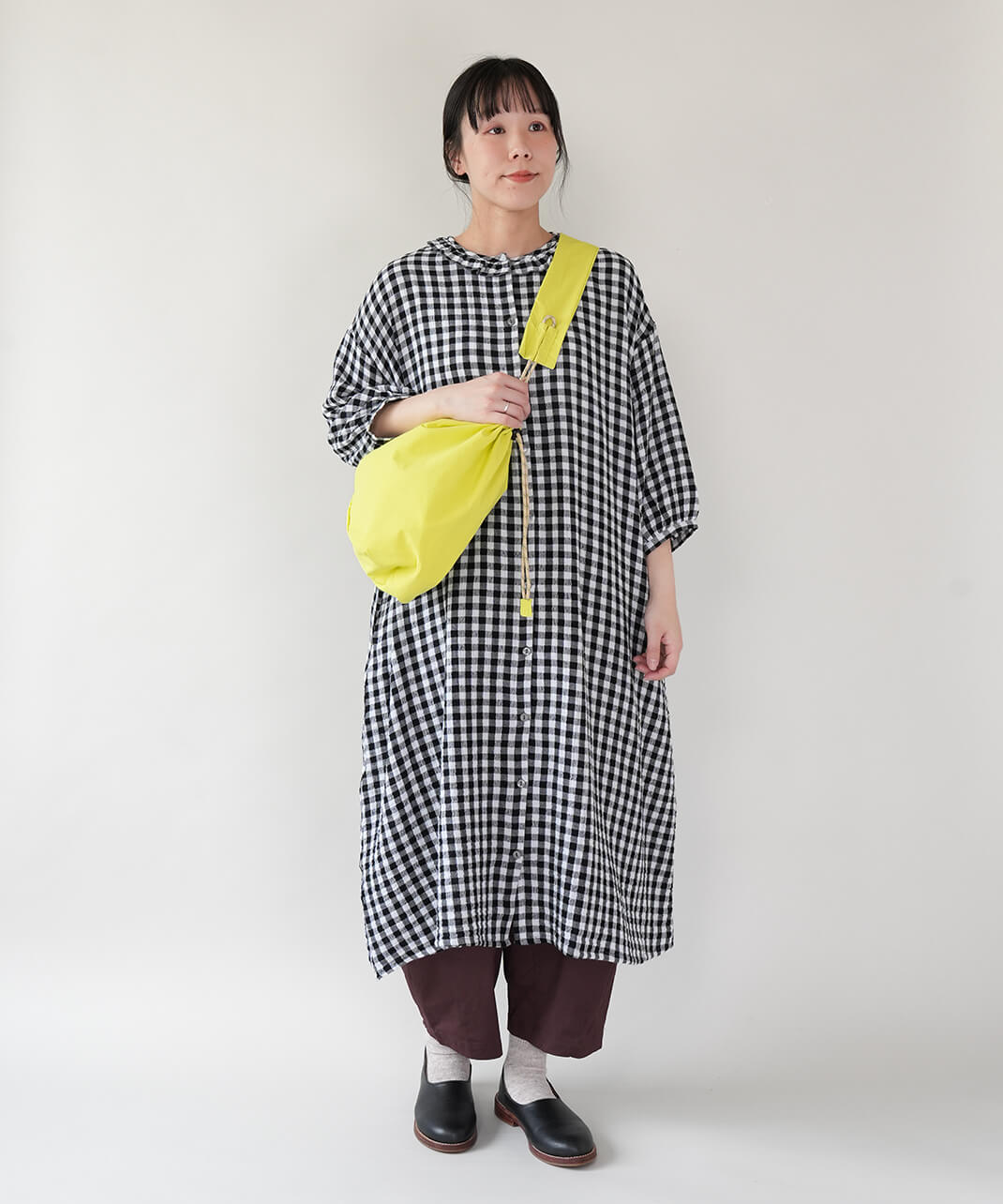 20%off】mumokutekiコットンダブルガーゼのフリルワンピース