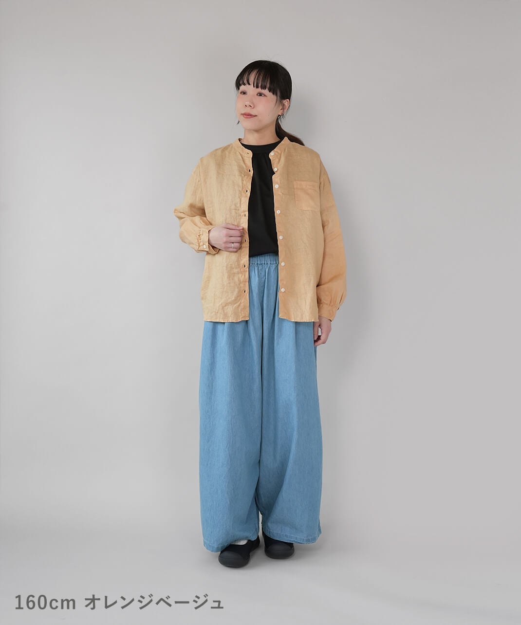 mumokutekiみんなの定番いつものリネンシャツ | mumokutekiオンライン
