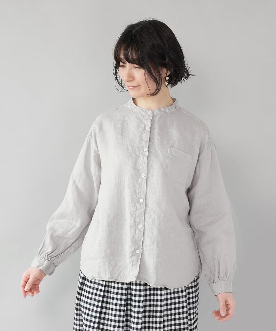 mumokutekiみんなの定番いつものリネンシャツ | mumokutekiオンライン