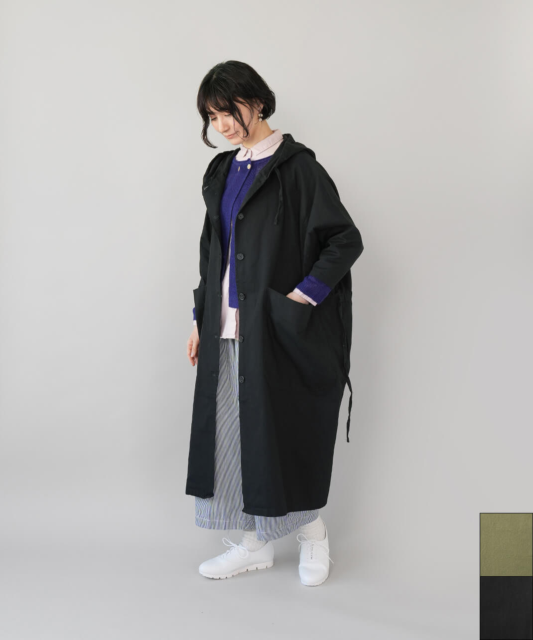 mumokuteki ムモクテキ　ハリ感スプリングコート 2026年最新】ムモクテキ コートの人気アイテム - メルカリ
