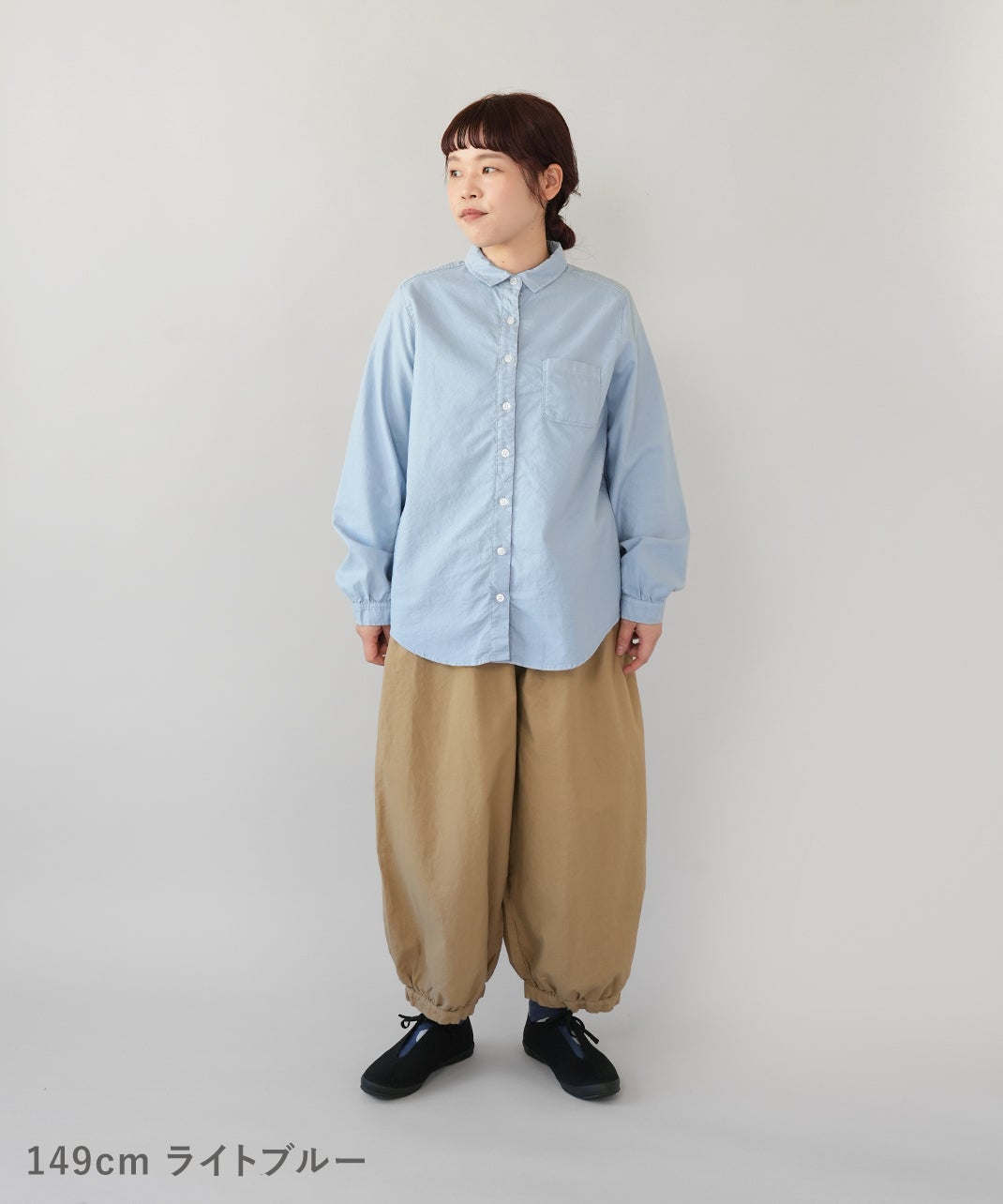 mumokutekiみんなの定番いつものオックスシャツ | mumokuteki