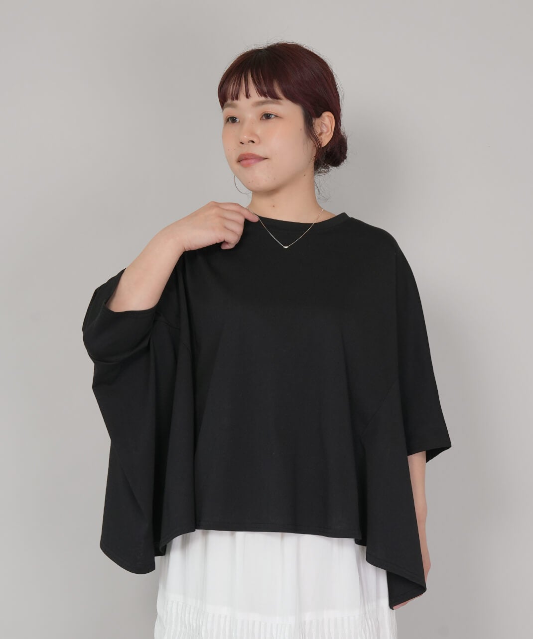 mumokutekiUVカット ゆらゆら揺れるカーディガンカットソー