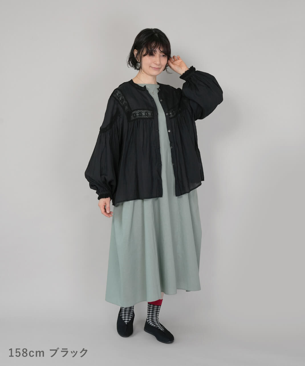 【BLACK】<SEASONAL COLLECTION>シアー 2WAY ブラウス シアー2WAYブラウス / UNFILO | ファッション通販 【公式通販】オン
