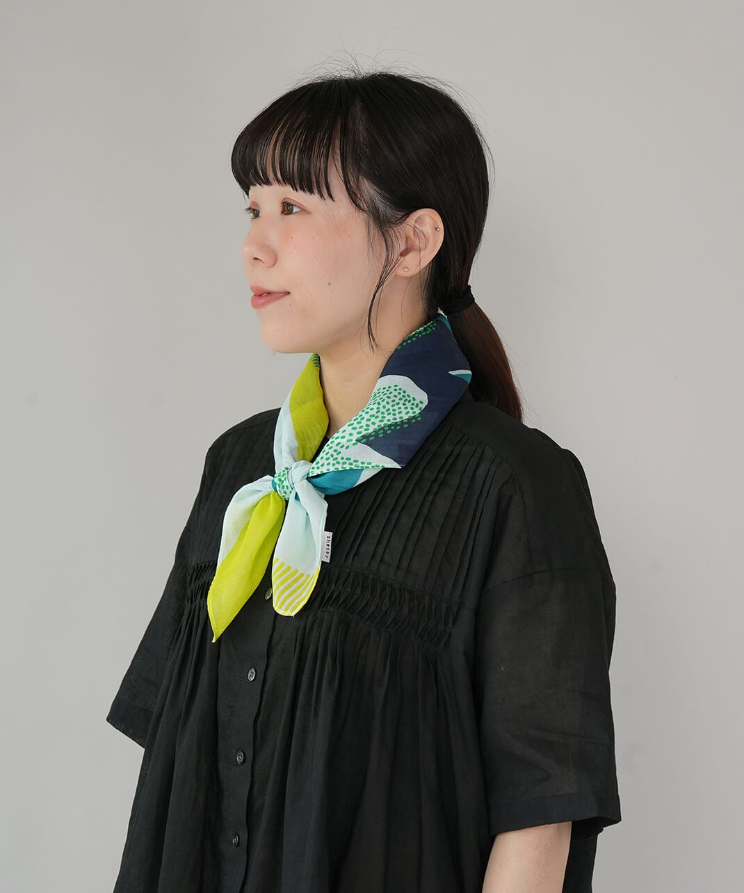 shesay直島の風景を楽しむコットンシルクスカーフ | mumokuteki