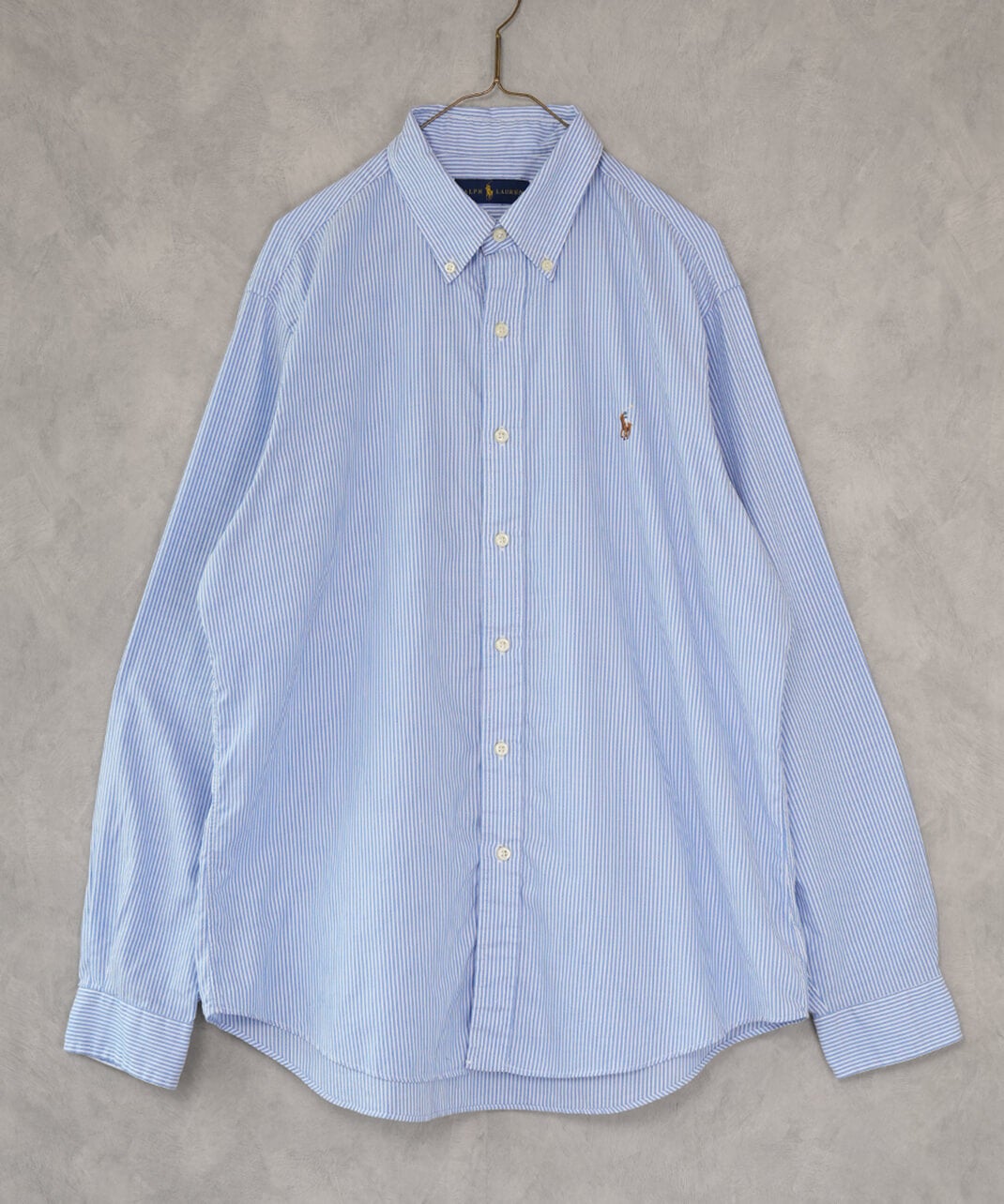 【正規品】Polo by Ralph Lauren 現行タグ ストライプシャツ 中古・古着通販】POLO RALPH LAUREN (ポロ・ラルフローレン