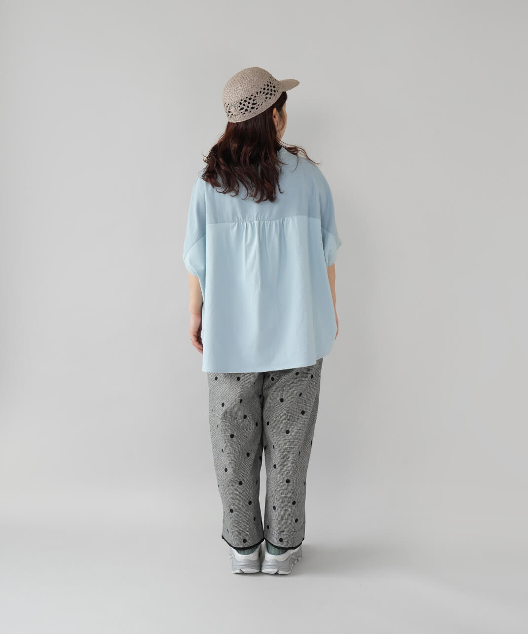 mumokutekiUVカット加工のドルマン切替えカットソー | mumokuteki