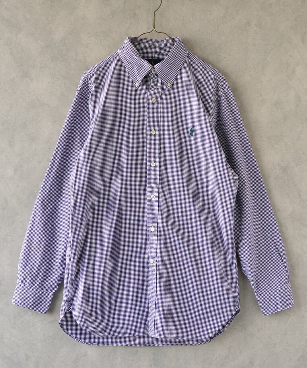 RALPH LAUREN古着コットンギンガムチェックシャツ 47 | mumokuteki
