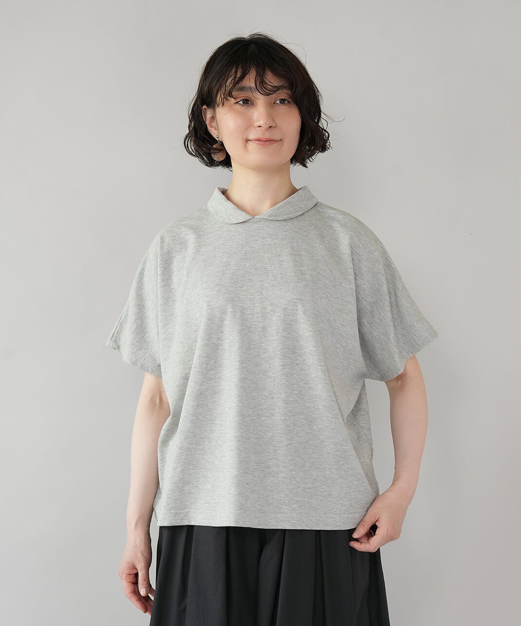 mumokuteki鹿の子生地の2WAYポロシャツ | mumokutekiオンラインストア