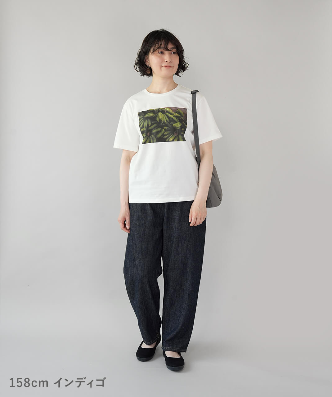 ista-ireコットンリネンのルーズデニムパンツ | mumokutekiオンライン