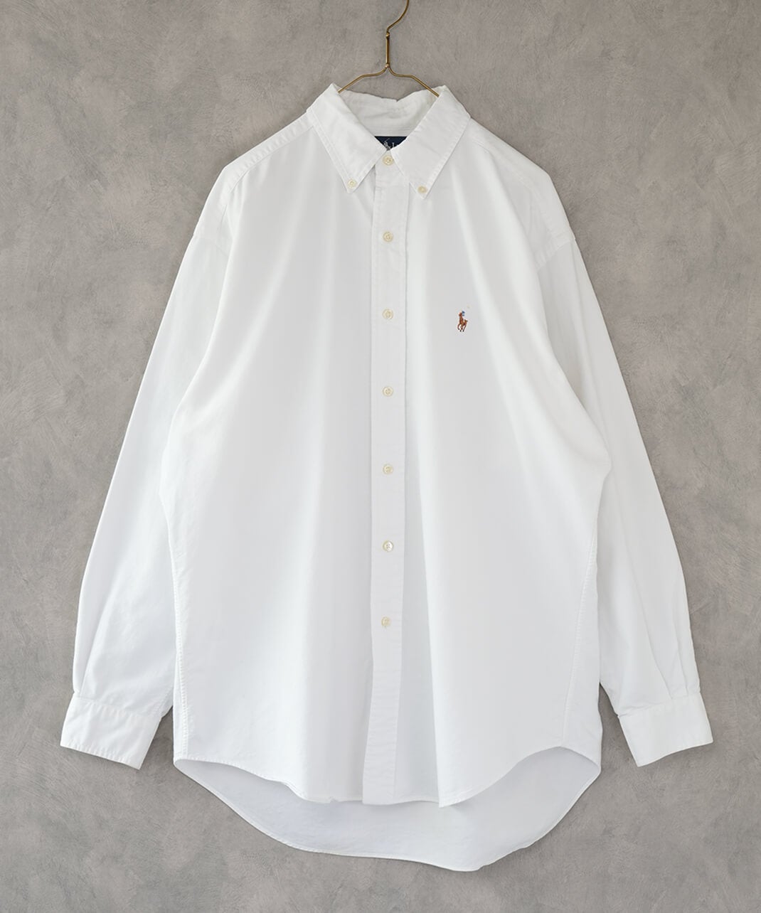RALPH LAUREN古着コットンホワイトシャツ74 | mumokutekiオンラインストア