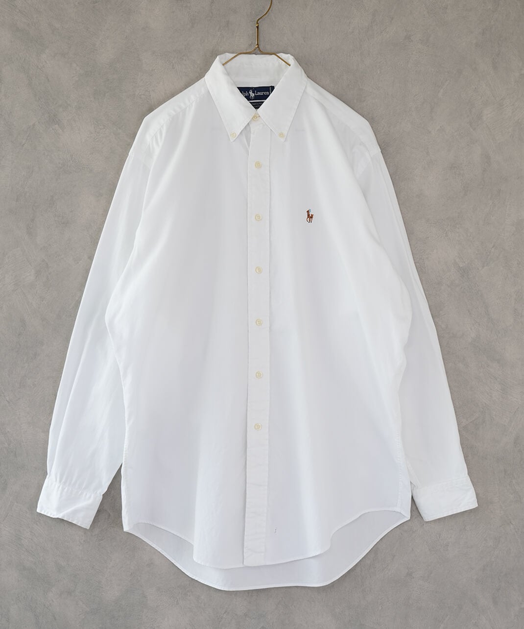 RALPH LAUREN古着コットンホワイトシャツ 33 | mumokutekiオンラインストア