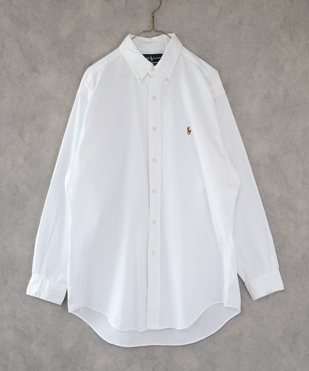 RALPH LAUREN古着コットンホワイトシャツ74 | mumokutekiオンラインストア