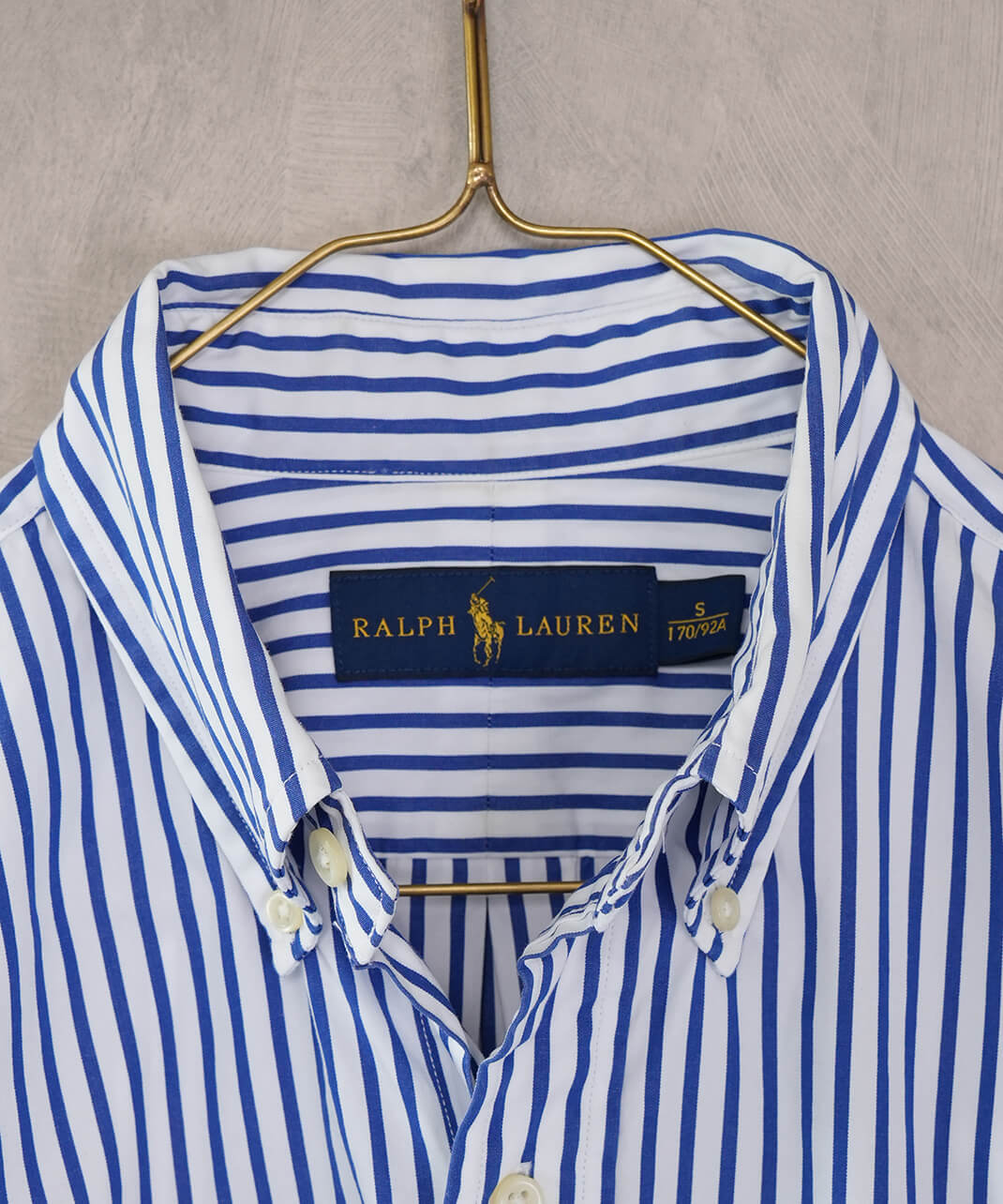 RALPH LAUREN古着コットンストライプシャツ 67 | mumokutekiオンライン
