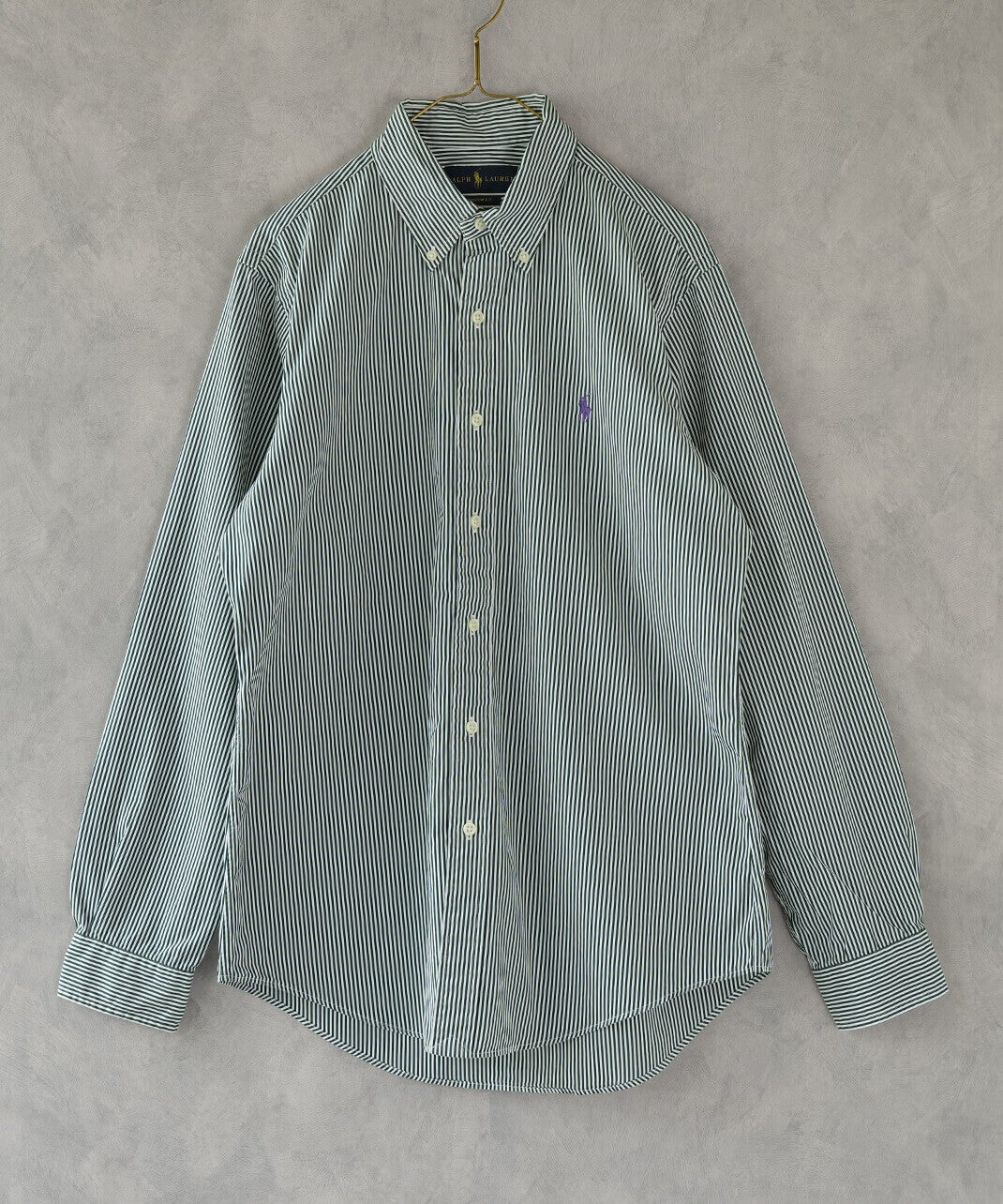RALPH LAUREN古着コットンストライプシャツ 78 | mumokutekiオンライン