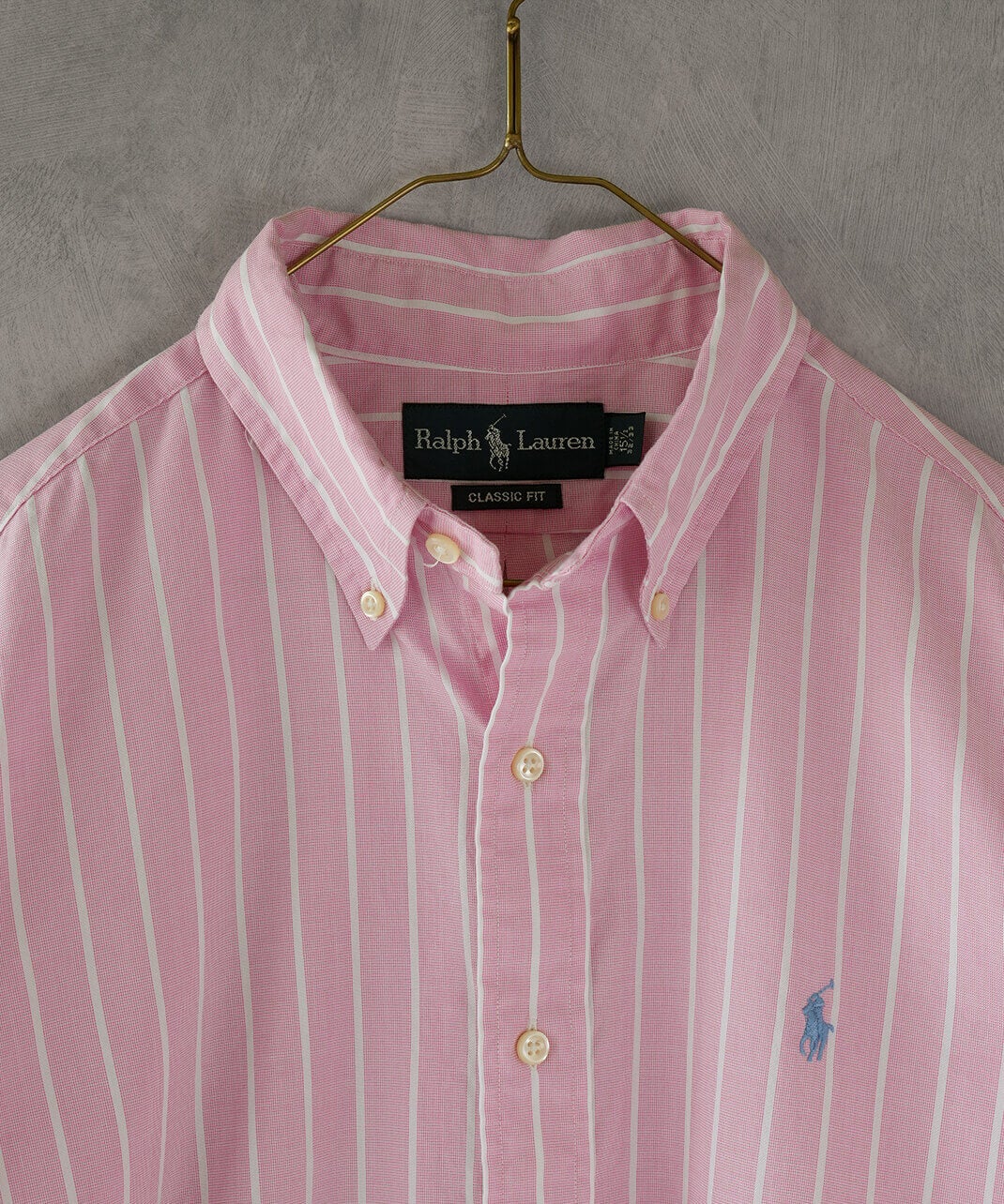 RALPH LAUREN古着コットンストライプシャツ 81 | mumokutekiオンライン