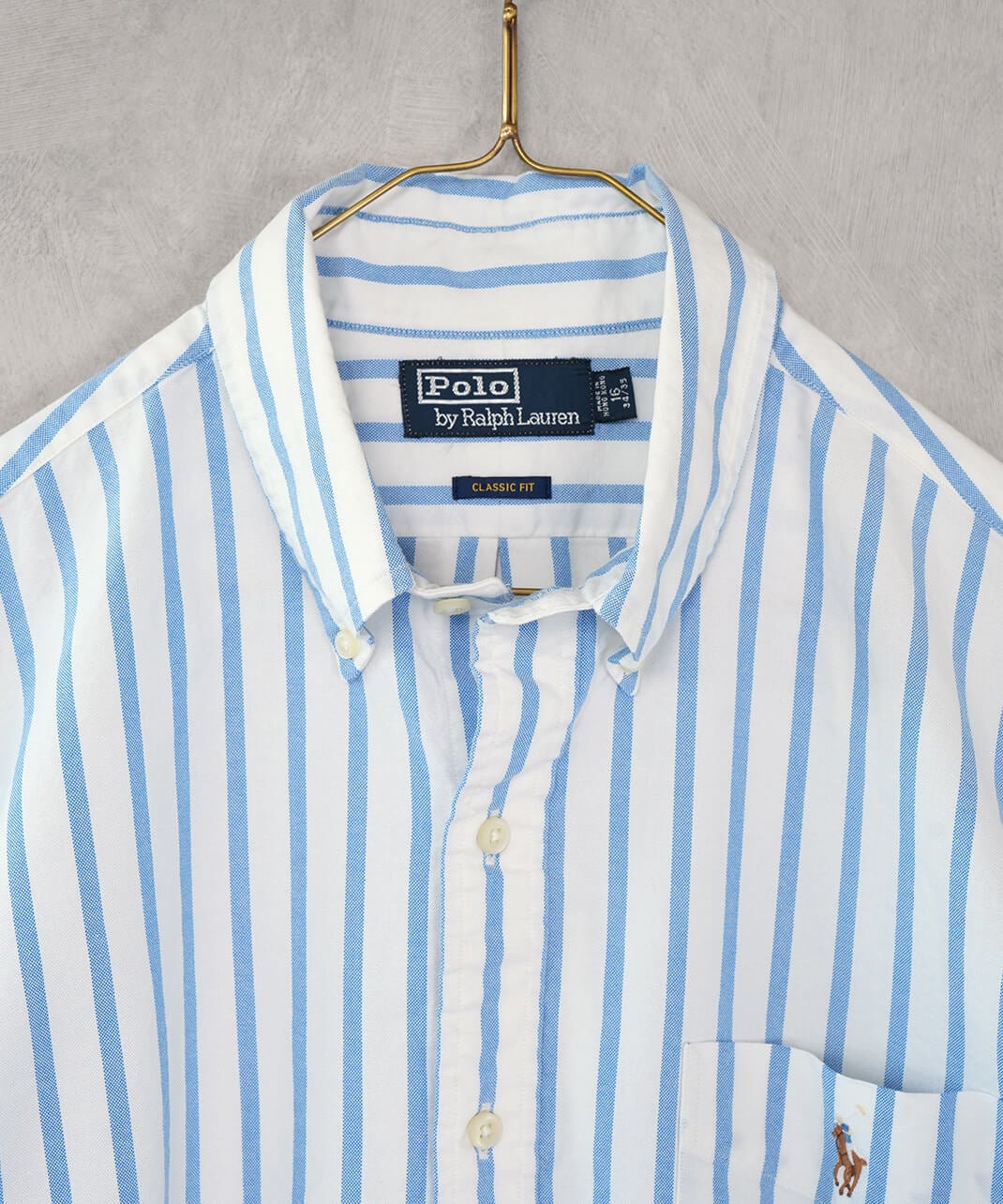 RALPH LAUREN古着コットンストライプ半袖シャツ 6 | mumokuteki