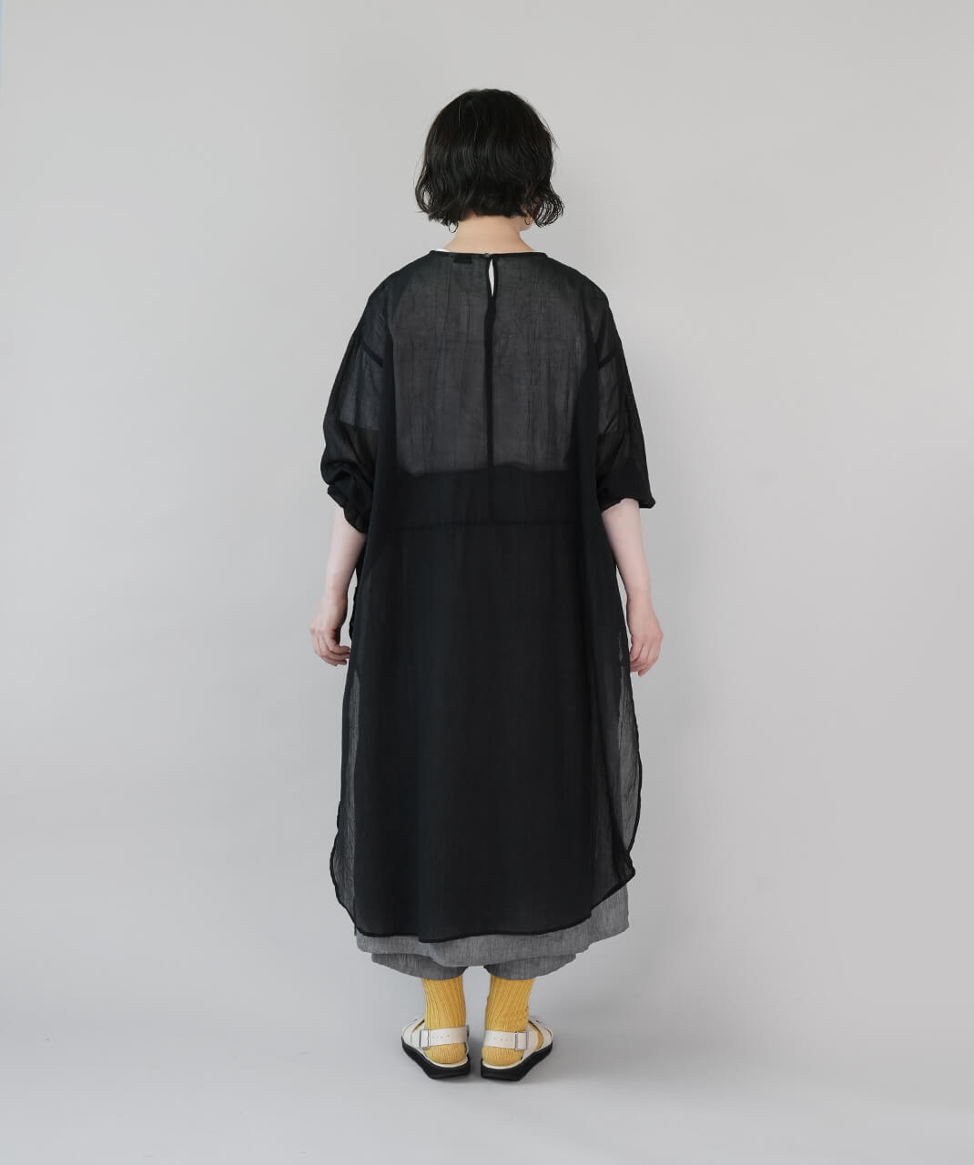 HEAVENLY軽やかに重ねるシアーロングチュニック | mumokuteki