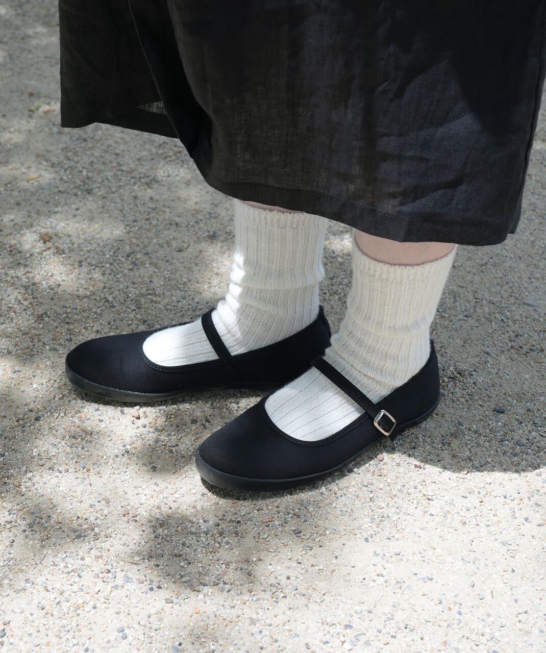 ゆうさま 専用ページ　ストラップシューズ mumokutekiキャンバス素材のストラップシューズ | mumokuteki