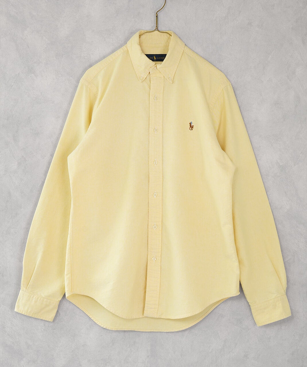 RALPH LAUREN古着コットンイエローシャツ86 | mumokutekiオンラインストア