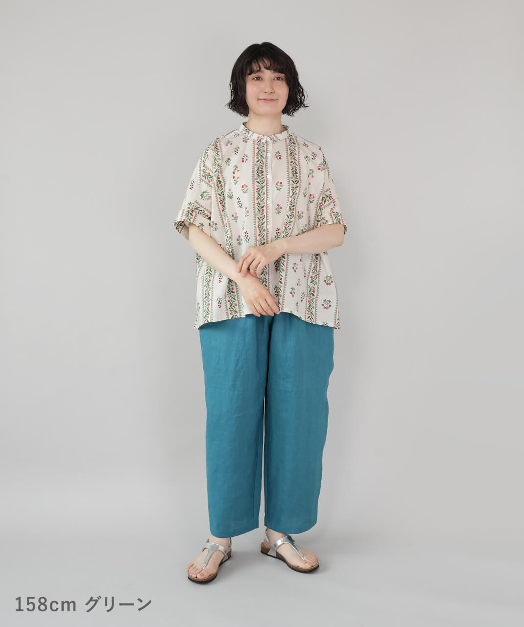 ista-ire平織リネンのistaパンツ | mumokutekiオンラインストア