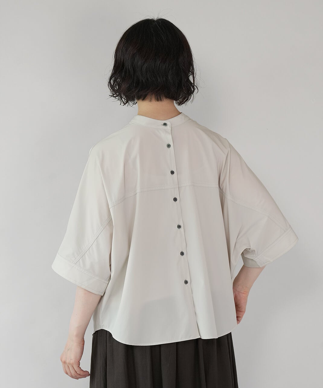 30%off】mumokuteki暑い季節にうれしい多機能2WAYドルマンブラウス