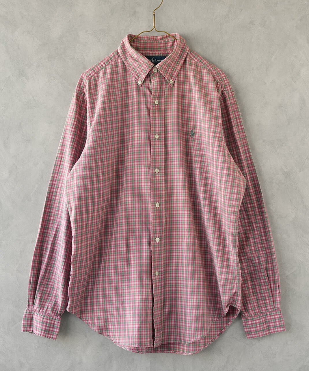 RALPH LAUREN古着コットンチェックシャツ99 | mumokutekiオンラインストア