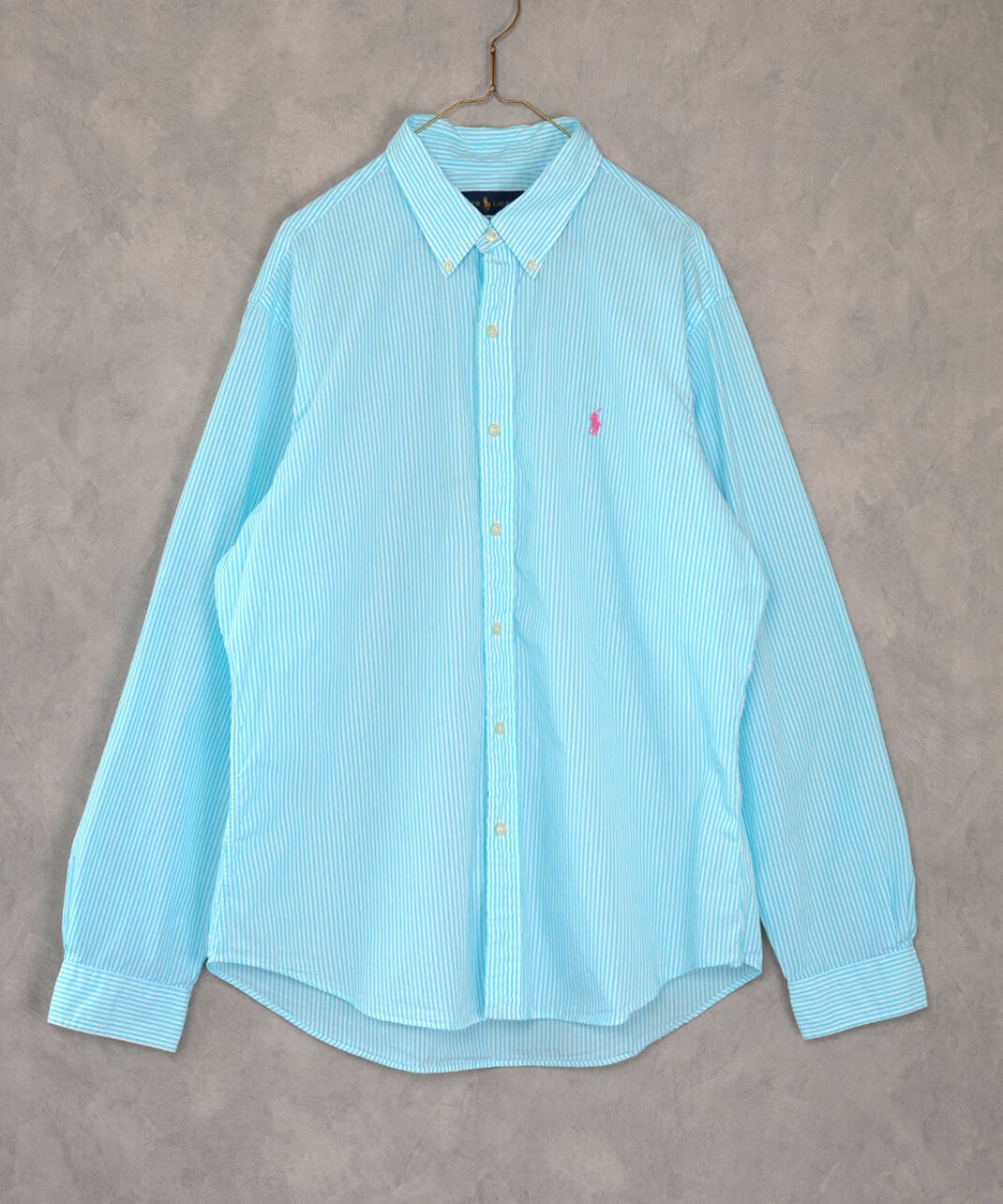 RALPH LAUREN古着コットンストライプシャツ125 | mumokutekiオンライン