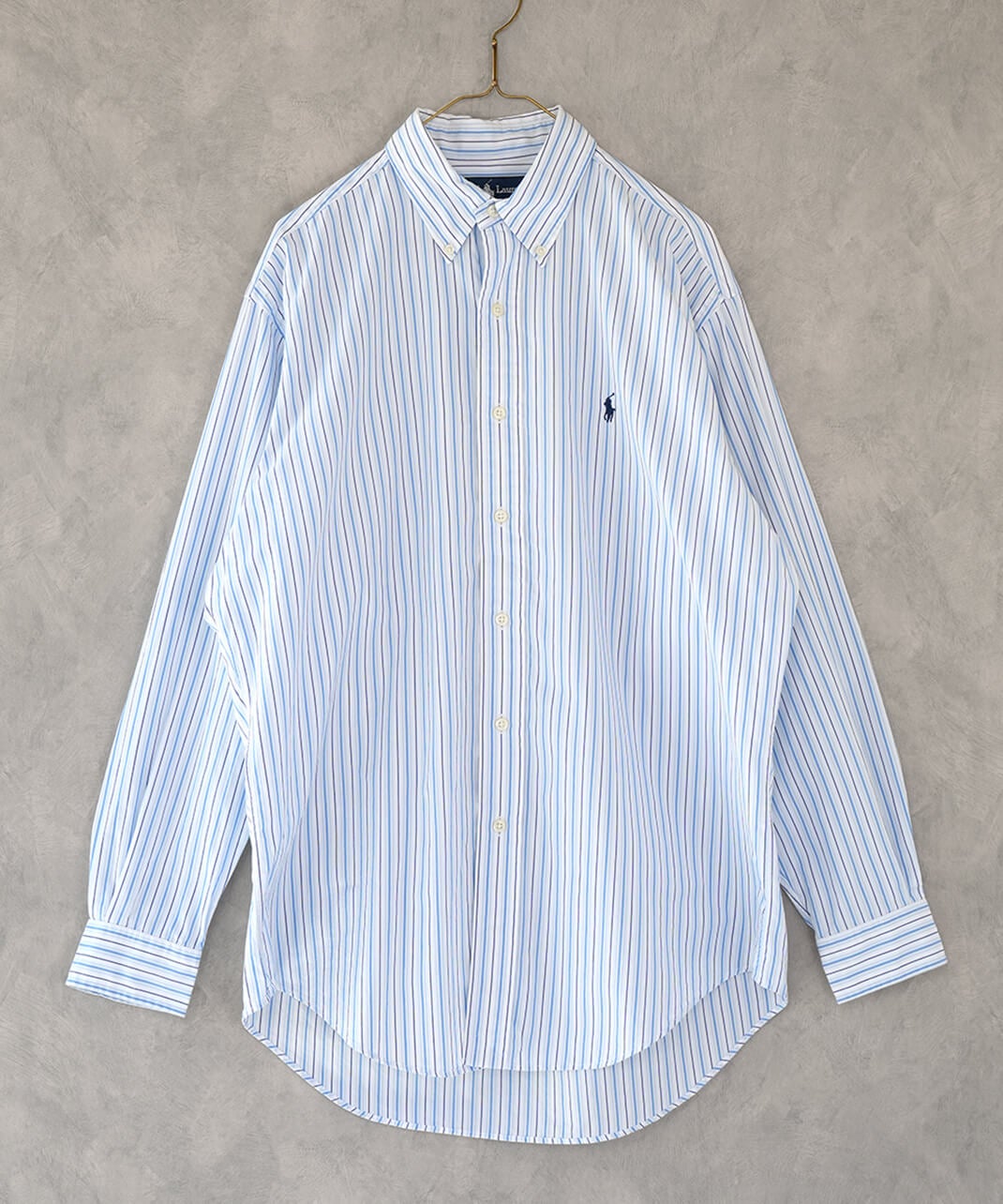 RALPH LAUREN古着コットンストライプシャツ128 | mumokutekiオンライン