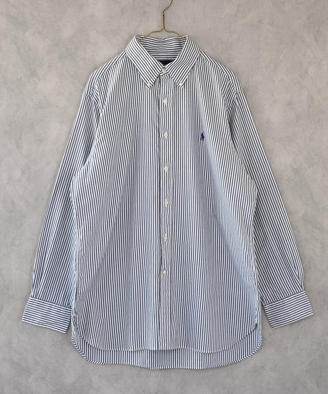 RALPH LAUREN古着コットンストライプシャツ129 | mumokutekiオンライン