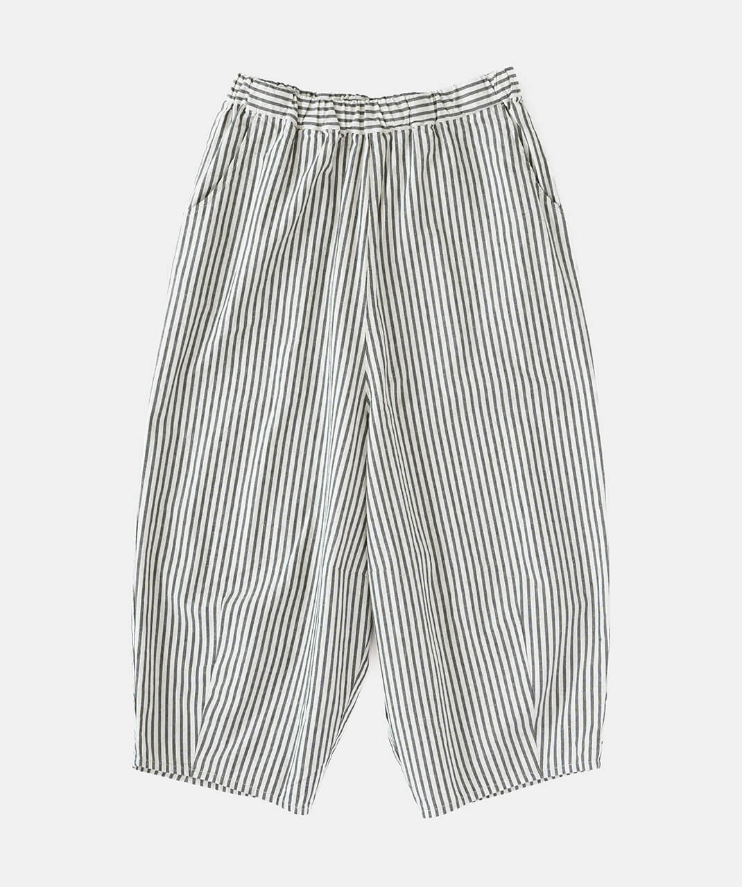 mumokutekiコットンリネンのコクーンサルエルパンツ | mumokuteki
