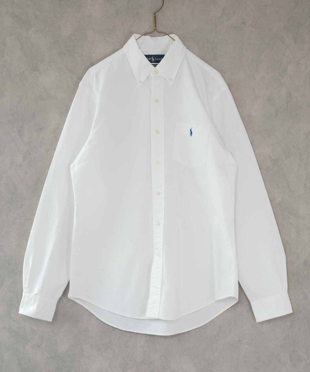 RALPH LAUREN古着コットンホワイトシャツ71 | mumokutekiオンラインストア
