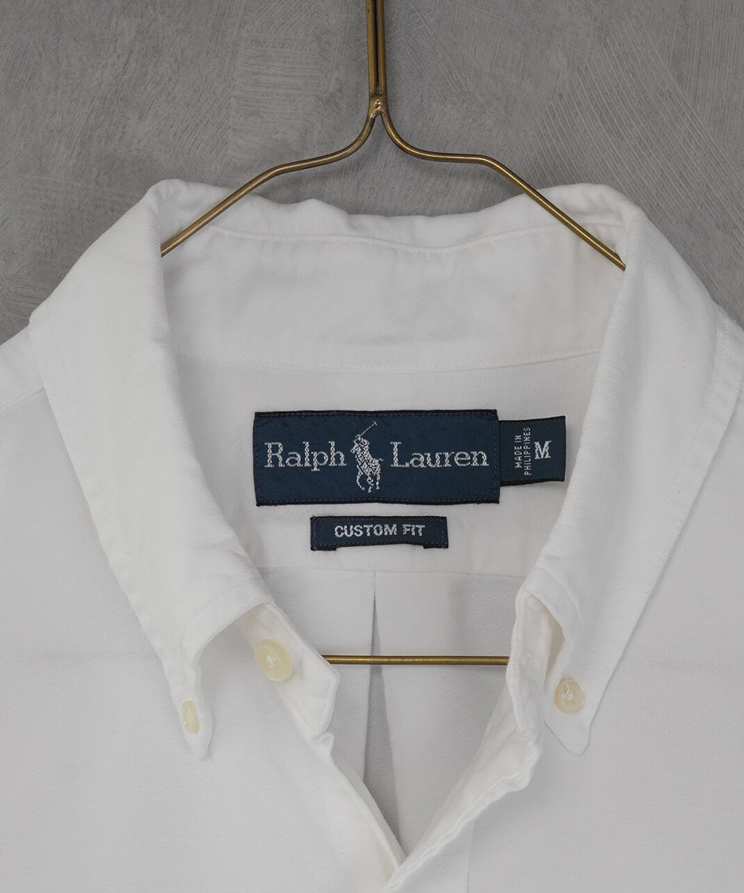 RALPH LAUREN古着コットンホワイトシャツ71 | mumokutekiオンラインストア