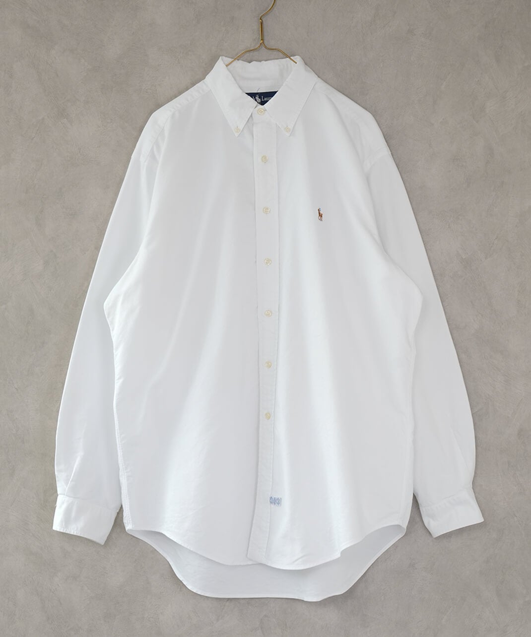RALPH LAUREN古着コットンホワイトシャツ73 | mumokutekiオンラインストア