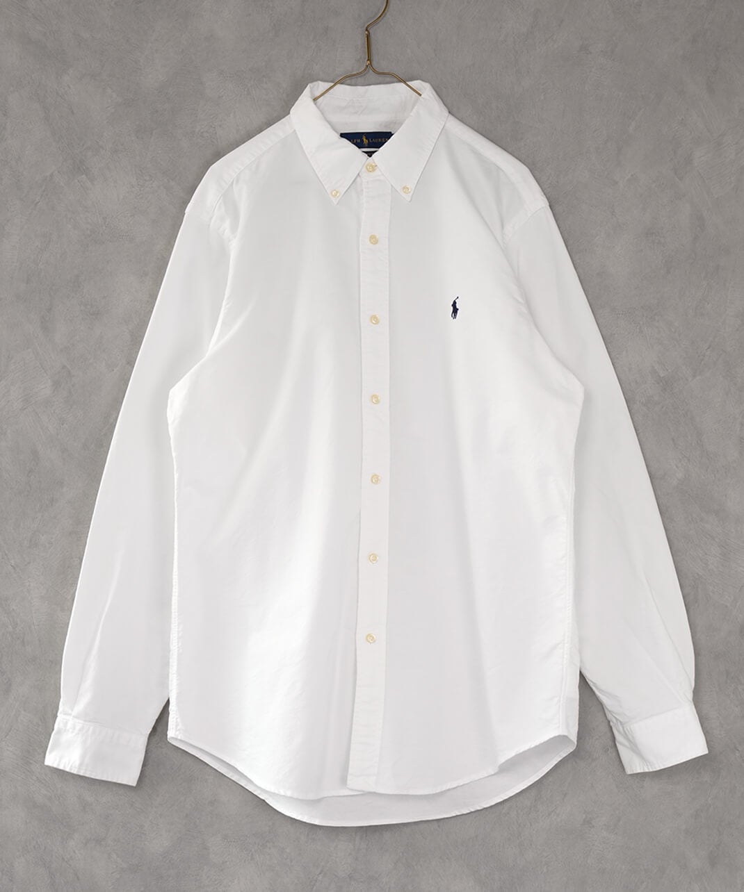 RALPH LAUREN古着コットンホワイトシャツ73 | mumokutekiオンラインストア