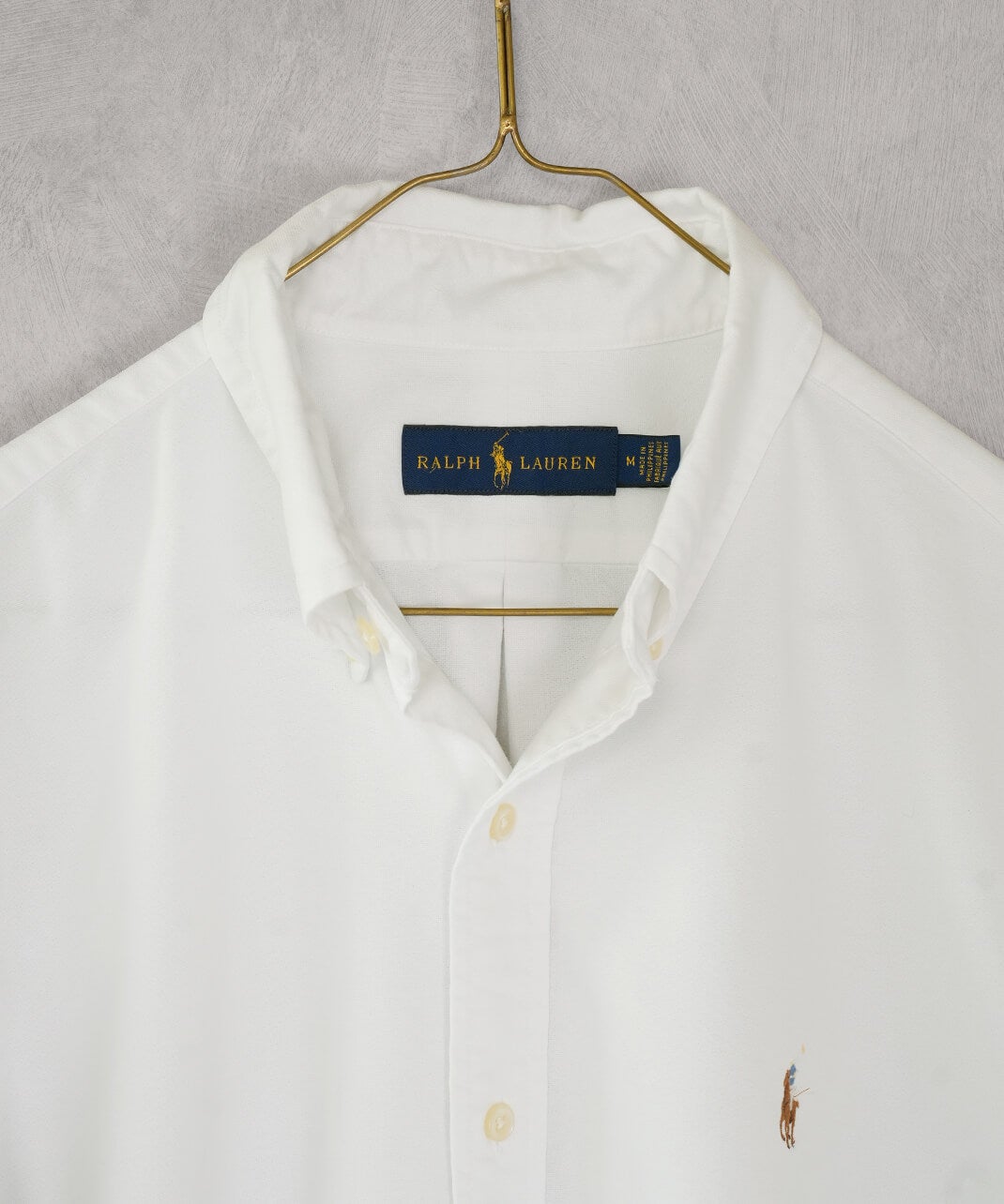 RALPH LAUREN古着コットンホワイトシャツ113 | mumokutekiオンラインストア