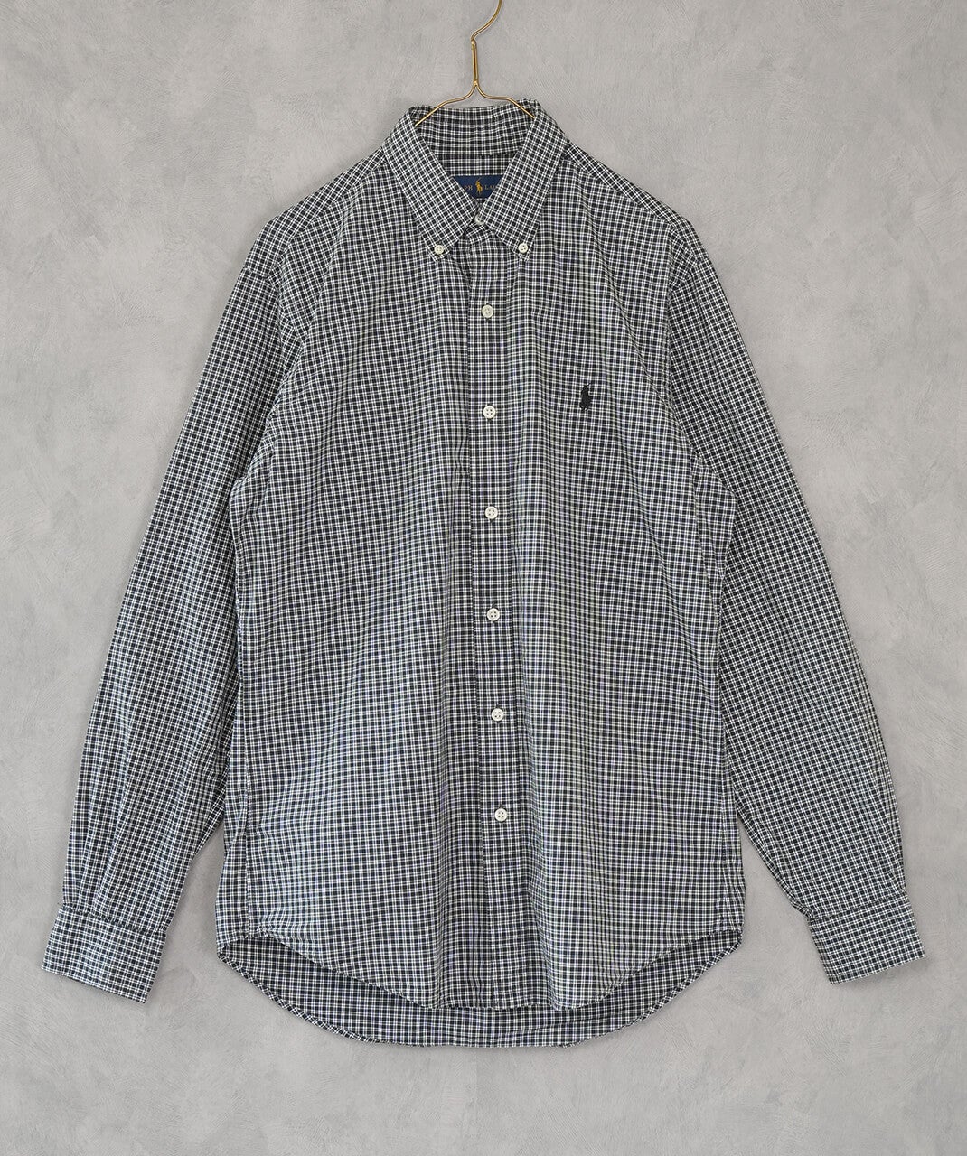 Ralph Lauren ラルフローレンギンガムチェック　リネン 半袖シャツ L RALPH LAUREN古着コットンギンガムチェック半袖シャツ 13 | mumokuteki