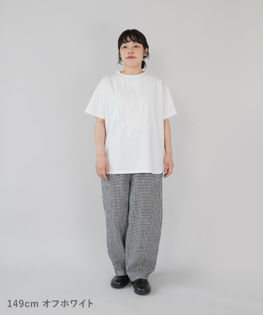 LILASICフロントフリルのTシャツ | mumokutekiオンラインストア