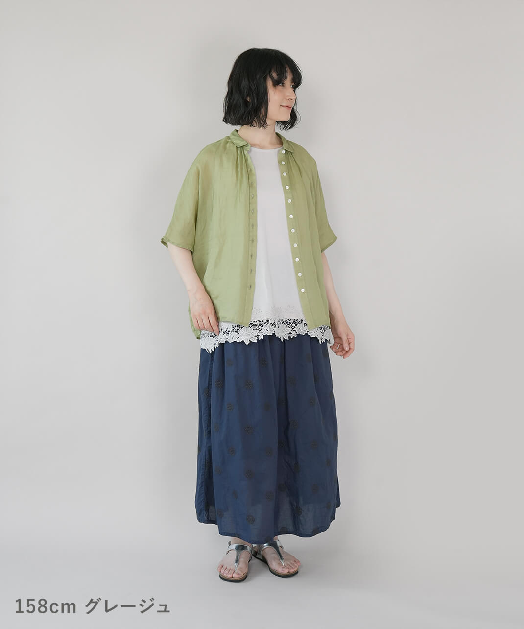mumokutekiボタニカルレースのタンクトップ | mumokutekiオンラインストア