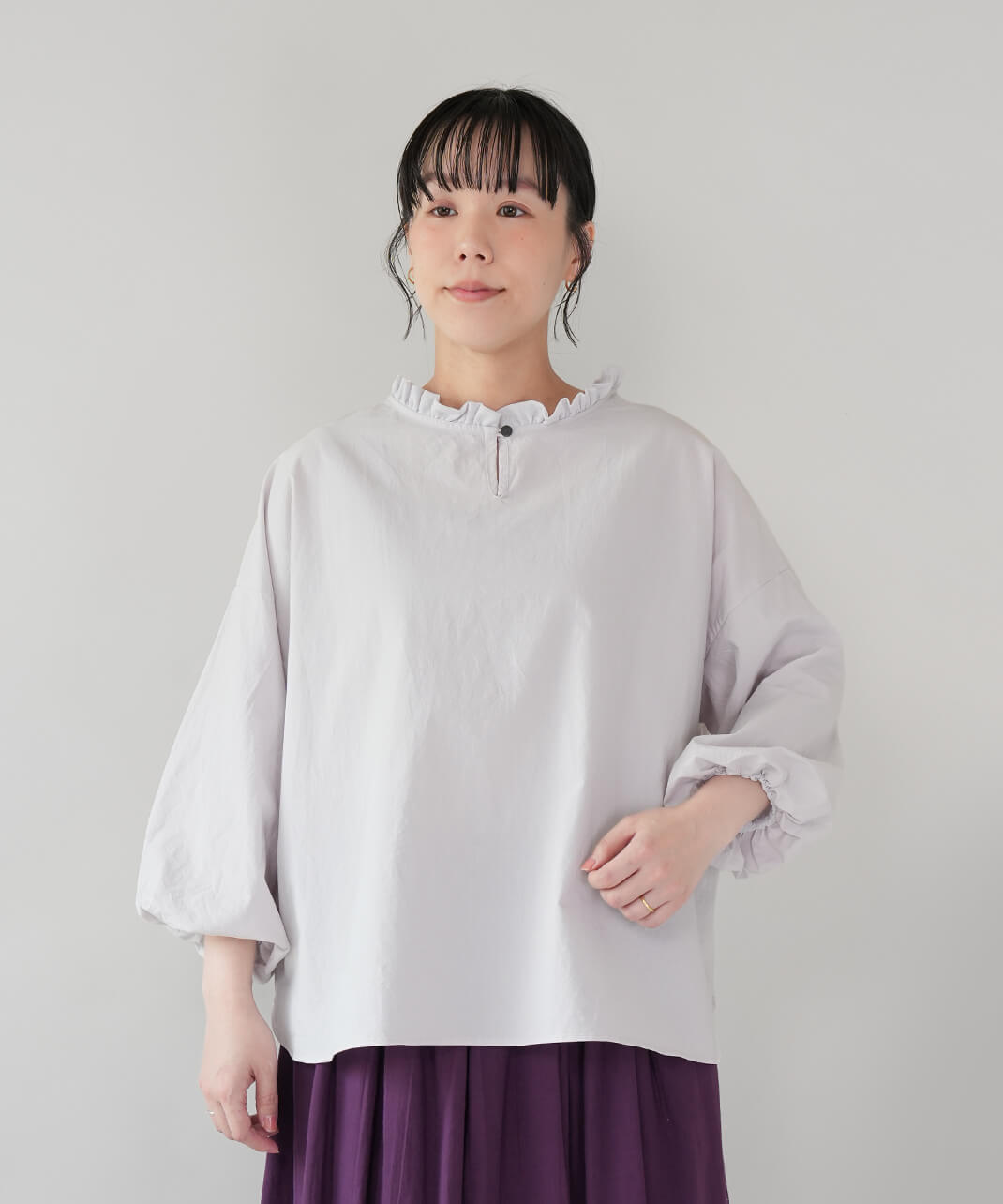 mumokutekiチュールカラーの2WAYプルオーバー | mumokutekiオンライン
