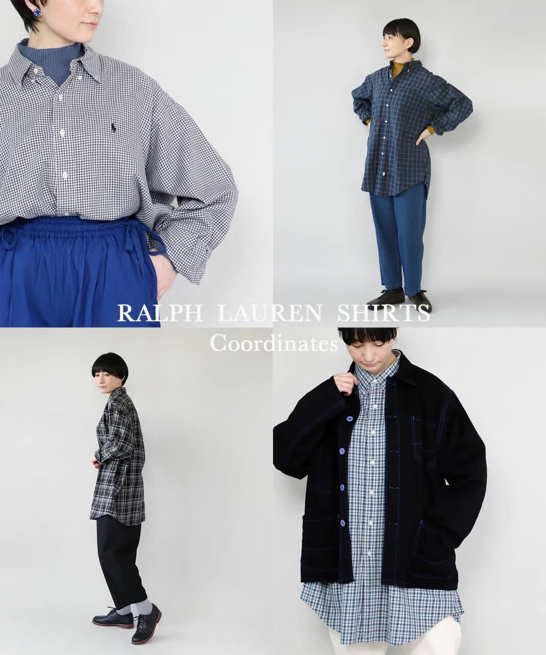 RALPH LAUREN古着コットンチェックシャツ154 | mumokutekiオンラインストア