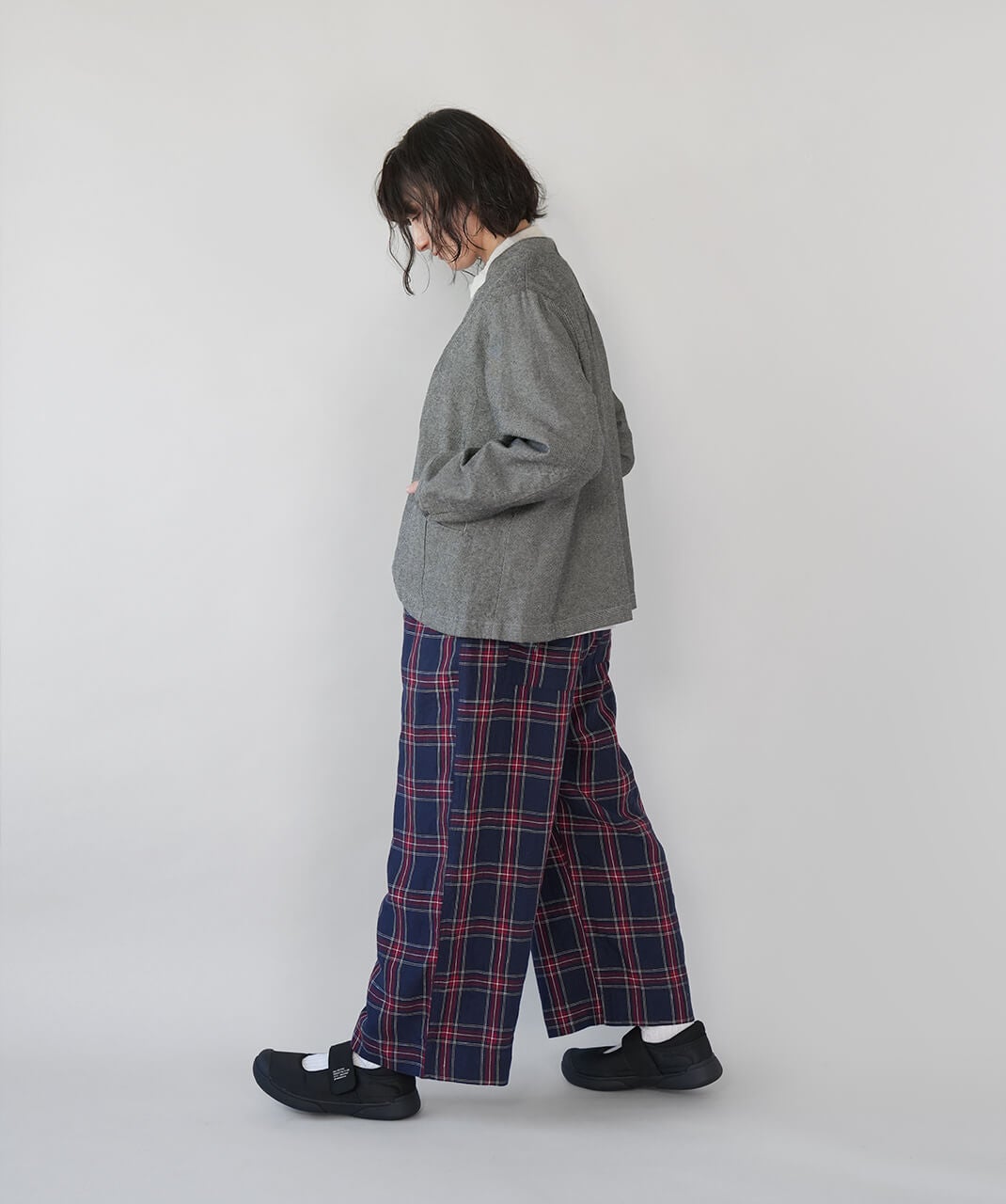 mumokutekiリネンのワイドイージーパンツ | mumokutekiオンラインストア
