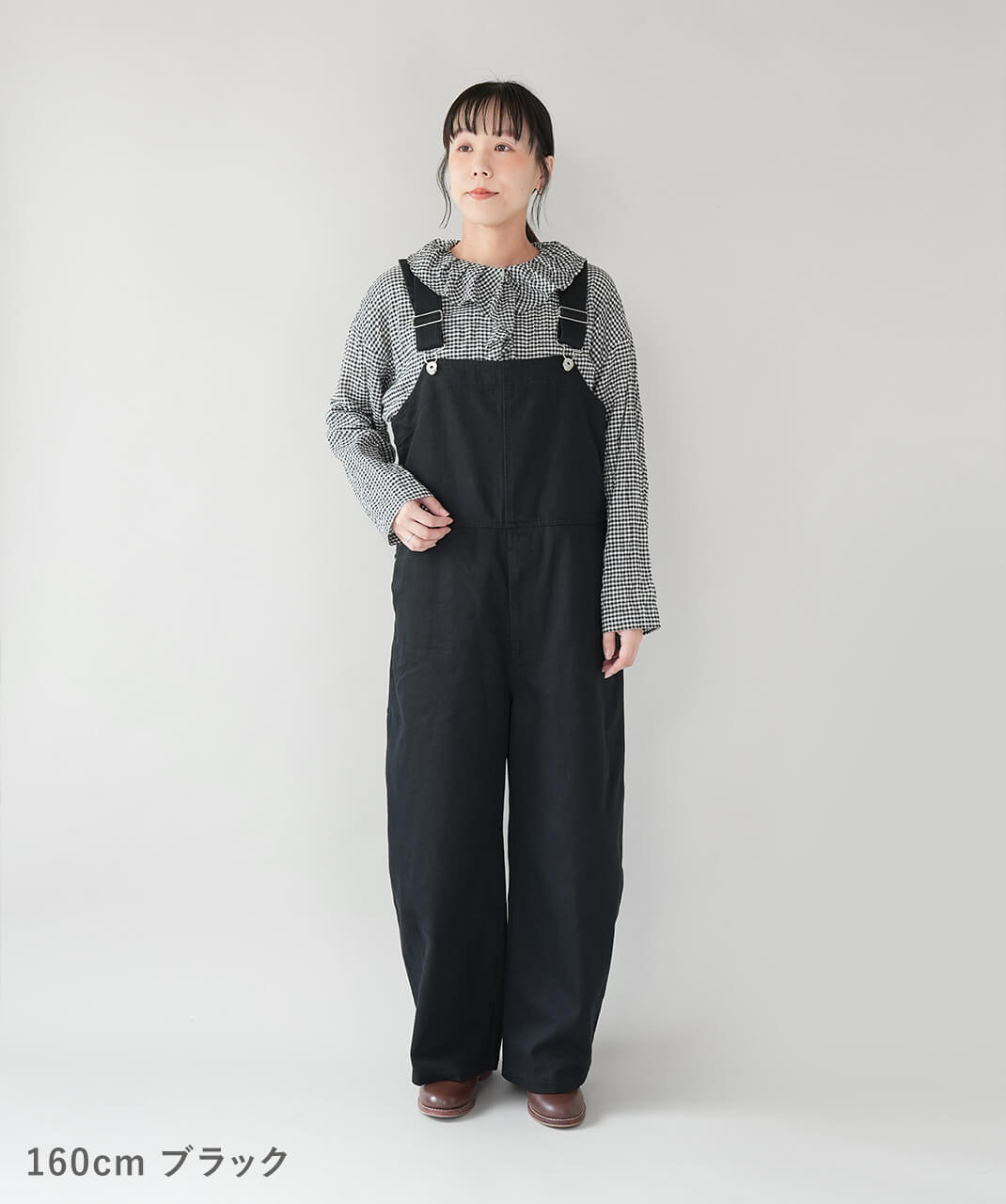 UNPLEリネンデニムのゆったりオーバーオール | mumokutekiオンラインストア