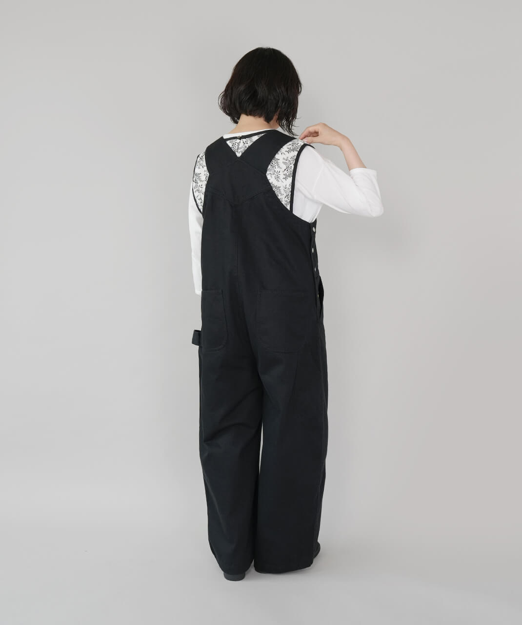 mumokutekiボタニカル柄のダブルガーゼベスト | mumokutekiオンライン