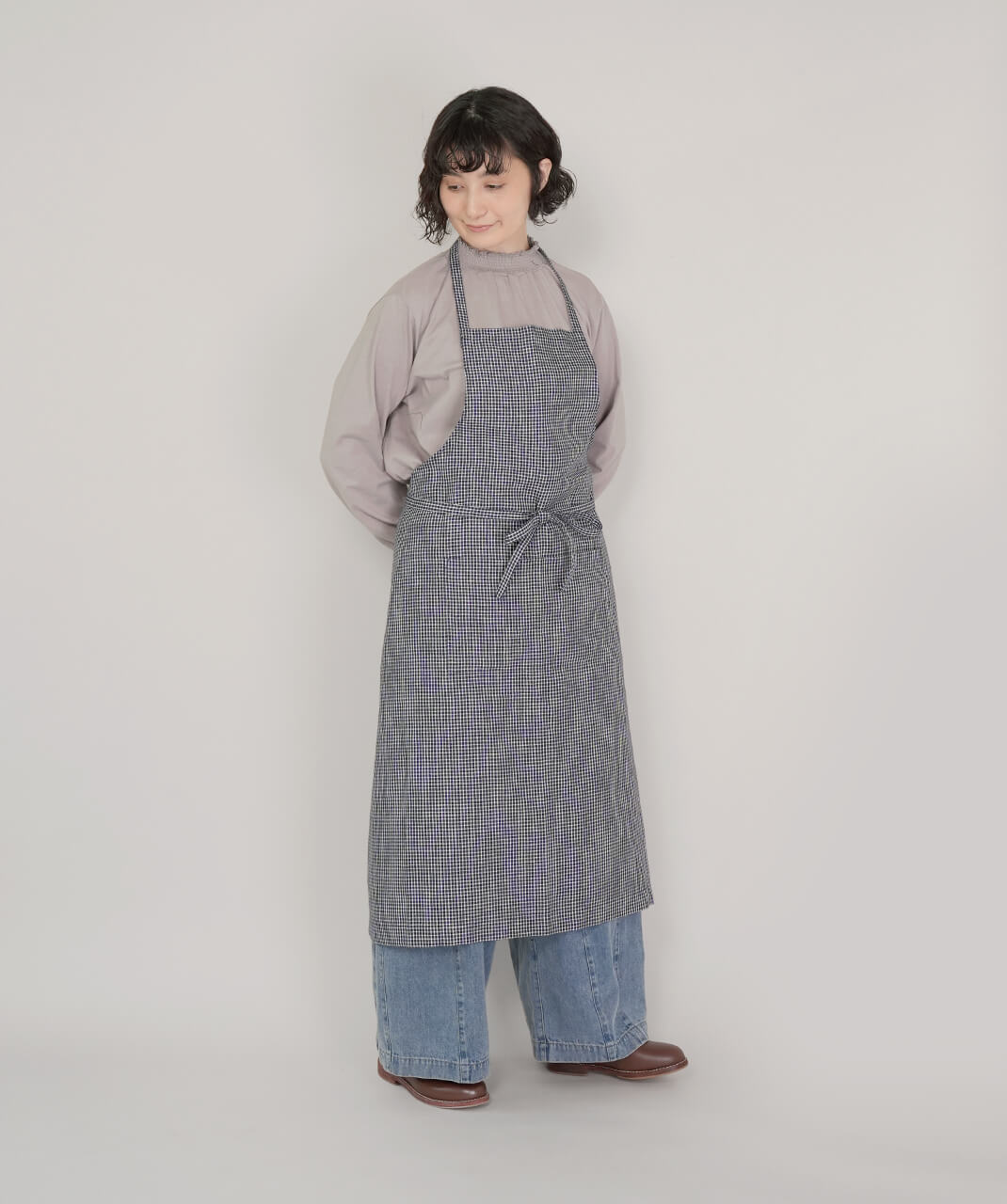 fog linen workリネン フルエプロン | mumokutekiオンラインストア