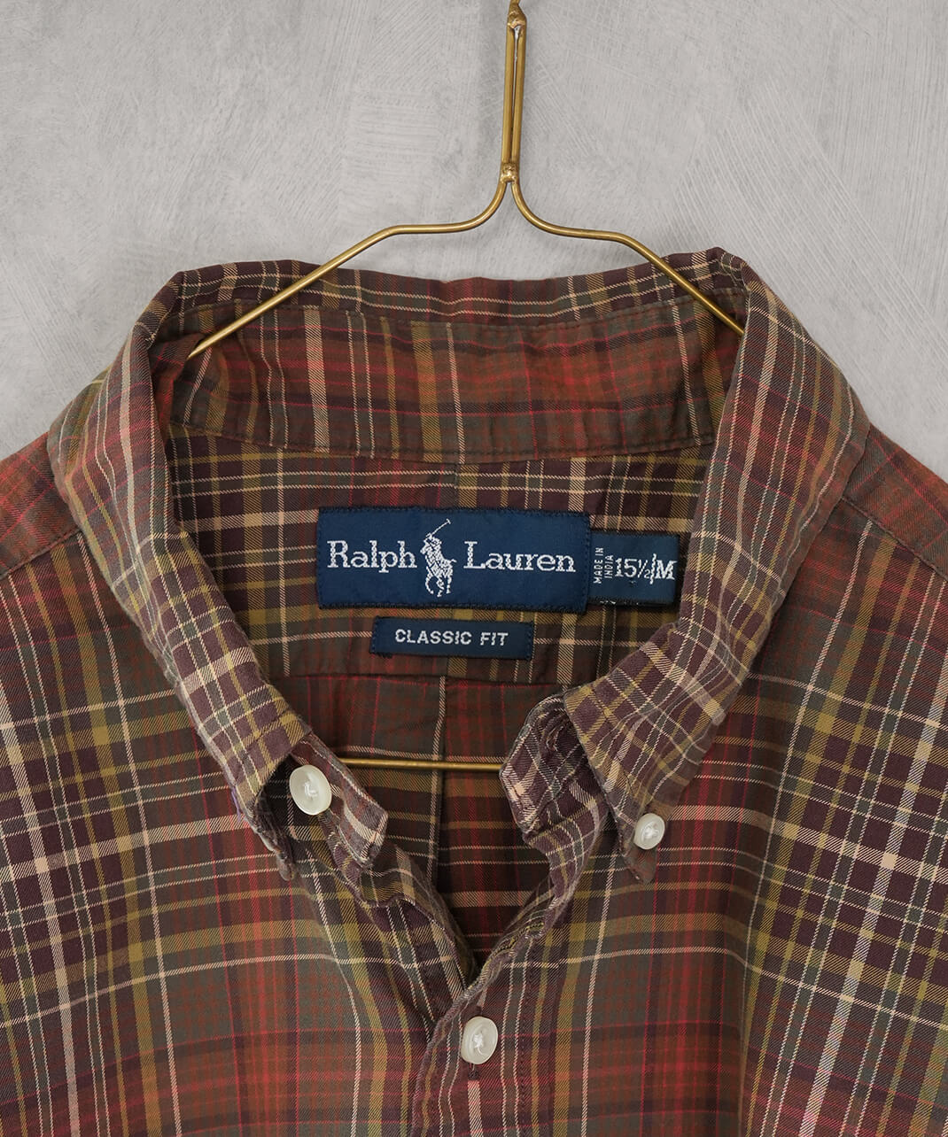 RALPH LAUREN古着コットンチェックシャツ187 | mumokutekiオンラインストア