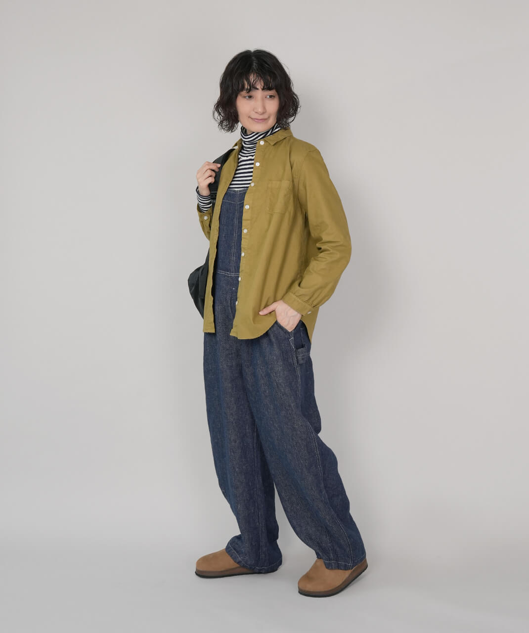 mumokutekiみんなの定番いつものオックスシャツ | mumokuteki